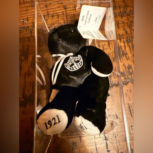Miss America Other - Black and White Commemorative Teddy Bear